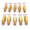 10 Pieces Carburetor Hexagon Motorcycle Main Injector Nozzle Main Jet For Keihin FCR OKO KOSO PE PWK(80-102) view 2