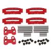 Metal Simulation Brake DISC Calipers Visual Effect Stopping Power RC CAR (Red) view 4