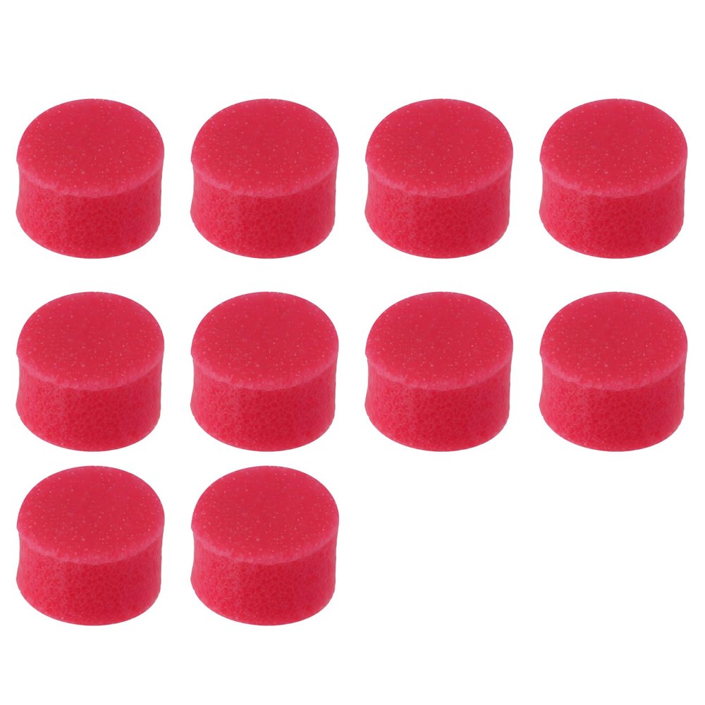 Be In Your Mind 10Pcs 6x4mm Damper Urethane Bushing Compatible with Tam-iya 1/10 Scale Model Cars(Red)