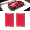 Be In Your Mind 10Pcs 6x4mm Damper Urethane Bushing Compatible with Tam-iya 1/10 Scale Model Cars(Red) view 2