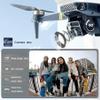 4K Drones with Camera for Adults: 2650ft Long-Range Foldable Quadcopter, 60+ Min Flight, Brushless Motor, Auto Hover & Follow Me (3 Batteries) view 4