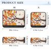 Car Seat Belt Pads Covers 2 Piecing Soft Child Safety Seat Shoulder Strap Cover for Adults Child Kids M Thanksgiving Holiday Autumn Tree Leaves view 3