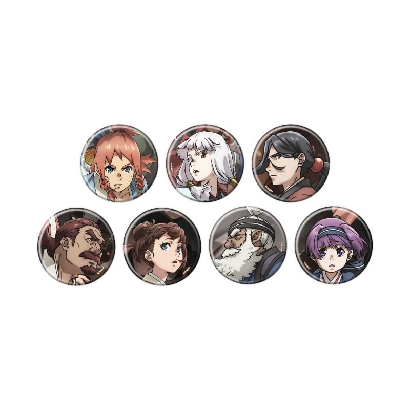 Theogonia 01 (Official Illustration) Tin Badge Set of 7