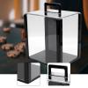 Menolana Acrylic Chip Case Container Organizer 1000 Chips Capacity Chip Carrier Carry Case for Commercial Activities Casual Game Night, Empty Case view 2