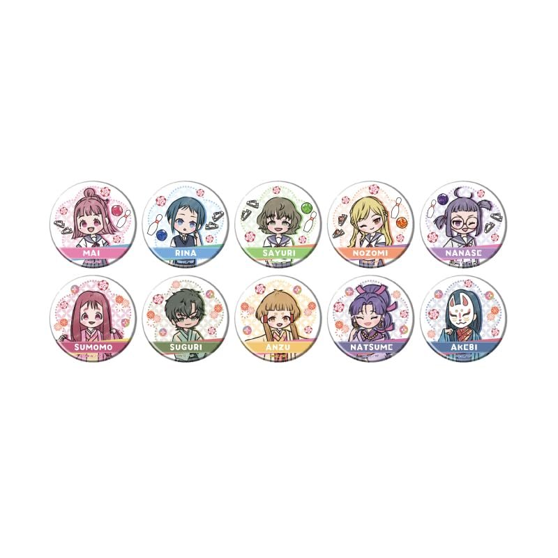Turkey! 01 (Graph Art Illustration) Can Badge Complete Set of 10 Box