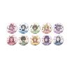 Turkey! 01 (Graph Art Illustration) Can Badge Complete Set of 10 Box view 1
