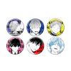 Ochazuki Wasabi 5th Anniversary 01 (Official Illustration) Tin Badge Complete Set, Box of 6 view 1
