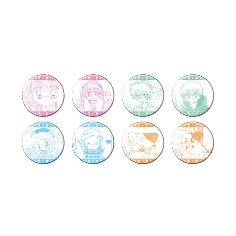 Ahhh! Ahhh! Ahhh! 01 Official Illustration Hologram Tin Badge 2.2 inches (57 mm) Box of 8