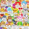 1000 PCS Teacher Classroom Motivational Stickers for Kids, 250 Designs Cute Animal & Food Pun Stickers, Positive Affirmation Vinyl Stickers, Must-Have Essentials for Elementary Teachers, 2 Styles view 1