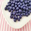 3D Miniature Larger Size Blueberry Cabochons, Flexible Silicon Cabochons rdnqu (10 Pieces) view 1