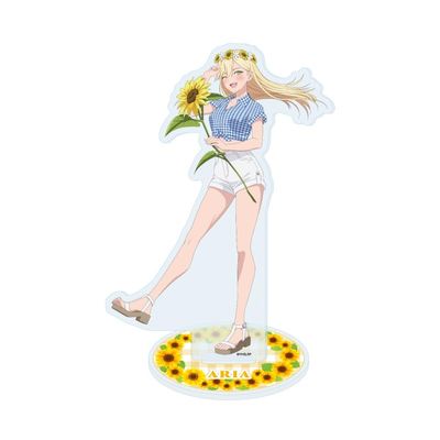 2.5 Dimensional Temptation 12 Kisaki Aria Sunflower Version, Acrylic Stand
