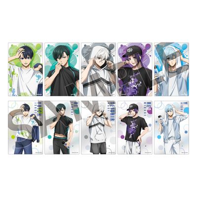 Blue Rock Trading Card Clear Training Wear Style Box of 10