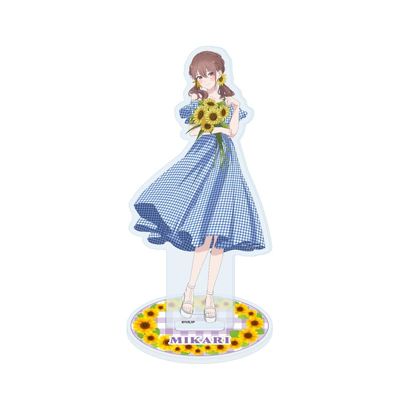 2.5 Dimensional Temptation 10 Tangerine Mikari Sunflower Version [Illustration] Acrylic Stand