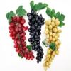Big Ass Bunch O' Grapes, Mid-Century Silicon Cabochons Fruits, Realistic Grape Bunch for Crafting and Slime rdnqu (9 Pieces of Black Grapes) view 1