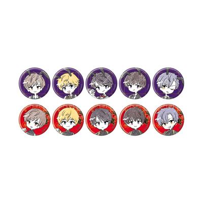 Love and Producer EVOL x LOVE 29 (Graph Art Illustration) Tin Badges Box of 10