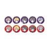 Love and Producer EVOL x LOVE 29 (Graph Art Illustration) Tin Badges Box of 10 view 1