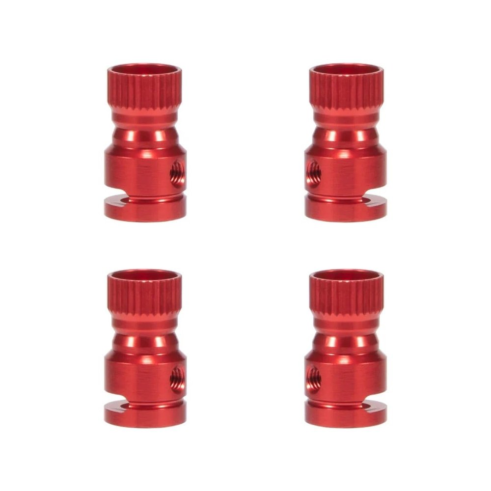 1/5-1/10 RC Car Magnetic Body Post Holes Marker Kit for Lexan Polycarbonate Body Shell Drilling Hole Cut Trim Tools(Red)
