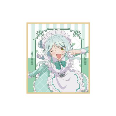 I can't be a lover, Mulilili! Not stiff! Koyanagi Kaho Mini Colored Paper Colorful Maid Version