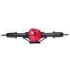 Compatible with Axial for SCX10 1:10 RC for Rock Crawler Car Metal Front Rear Axle Upgrade Parts Accessories RC Front Rear Axle(Black,Rear) view 1