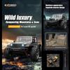 1:20 Scale 4WD Off-Road RC Car C8819 35km/h High Speed Remote Control Truck with Proportional Steering Grey view 4