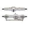 Compatible with WPL 1/10 C74 1/16 C14 C24 C34 C54 B14 B24 for Feiyu RC Car Spare Parts Accessories Metal Upgrade Front Rear Axle Assembly RC Front Rear Axle(Silver) view 1