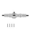 Compatible with WPL 1/10 C74 1/16 C14 C24 C34 C54 B14 B24 for Feiyu RC Car Spare Parts Accessories Metal Upgrade Front Rear Axle Assembly RC Front Rear Axle(Silver) view 2
