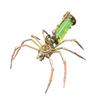 3D Insects Metal Puzzle, Steampunk Metal Insect Model Steampunk Bug Mechanical Sculpture Spider Model Kit, DIY Craft Kit Home Decor Desk Ornament (127PCS/Version F) view 1