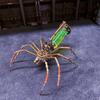 3D Insects Metal Puzzle, Steampunk Metal Insect Model Steampunk Bug Mechanical Sculpture Spider Model Kit, DIY Craft Kit Home Decor Desk Ornament (127PCS/Version F) view 2