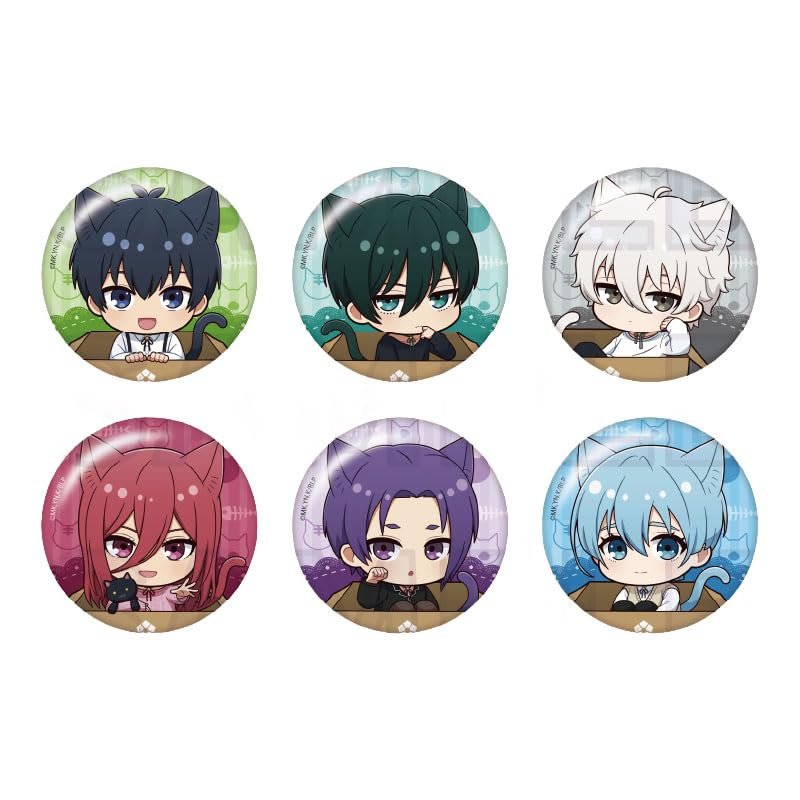Blue Rock Trading Mini Character Tin Badge Hiroto Ver. Box of 6