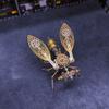 3D Insects Metal Puzzle, Steampunk Metal Insect Model Steampunk Bug Mechanical Fly Insect Model Kit, DIY Craft Kit Home Decor Desk Ornament (121PCS/Mechanical Fly A Version) view 2