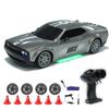 1:20 Scale 4WD High Speed RC Drift Car with LED Lights, 20KM/H Racing Model (FQD15 Silver Gray) view 1