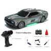 1:20 Scale 4WD High Speed RC Drift Car with LED Lights, 20KM/H Racing Model (FQD15 Silver Gray) view 2
