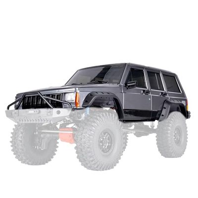1/10 RC Crawler Hard Body Shell Kit - 313mm Wheelbase Cherokee Body for Axial SCX10, SCX10 II 90046, 90047 & TRX4 Kits (Grey)