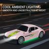 1:20 Scale 4WD High Speed RC Drift Car with LED Lights, 20KM/H Racing Model (FQD13 Pink) view 2