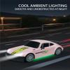 1:20 Scale 4WD High Speed RC Drift Car with LED Lights, 20KM/H Racing Model (FQD13 Pink) view 4