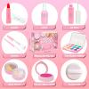 Fake Makeup Kits Toys for Girls 3 4 5 Years Old, Pretend Play Makeup Cosmetic Toys for Girls Birthday 3-5 Years Old view 2