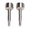 2pcs RC Rear Wheel Axle Cups for WLTOYS 124008 124010 Remote Control Car Metal Wheel Stub Axle Shafts view 4