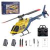 A60 1/42 206 90-Class RC Helicopter for Adults, 2.4G 4CH Flybarless Single-Rotor Remote Control Helicopter with Optical Flow Altitude Hold, RC Aircraft Model Toy Gift -RTF view 1