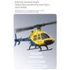 A60 1/42 206 90-Class RC Helicopter for Adults, 2.4G 4CH Flybarless Single-Rotor Remote Control Helicopter with Optical Flow Altitude Hold, RC Aircraft Model Toy Gift -RTF view 2