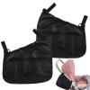 2PCS Universal Side Sling Stroller Cargo Net,Portable Storage Mesh Bag,Stroller Storage Organizer Bag,Non-Slip and Adjustable Straps Side Sling Mesh Organizer(Black) view 1
