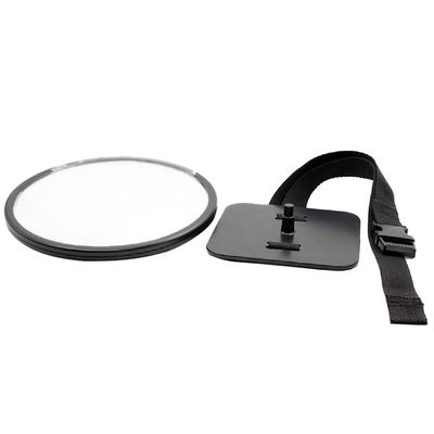 New Safety Mirror for Monitor Baby Car Safe Driving & Watch Child Infant Black ABS 19cm