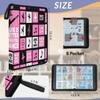 Cmizedevise Dance Ballet 9 Pocket Trading Card Binder, Ballet Theme Card Binder Holder Fits 900 Cards With 50 Sleeves, Portable Collection Card Ablum for TCG, Sports Cards view 3