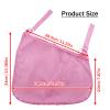 2PCS Universal Side Sling Stroller Cargo Net,Portable Storage Mesh Bag,Stroller Storage Organizer Bag,Non-Slip and Adjustable Straps Side Sling Mesh Organizer(Pink) view 2