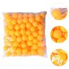 40mm Raffle Balls for Bingo and Craft Activities - Blank Design PP Balls for Lottery Games, School Events and DIY Projects- 100 Pieces Yellow view 2