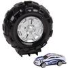 Tire Launch Race Car, Hinged Case with Mini Vehicle, Color Box Packaging - 1 Count view 1