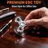 Aveloki Fidget Toys Adults 5 Pack,Electroplated Metal Fidget Spinner Stress Reducer,High Speed 3-5 Min Quite Spins,Fidgets for Adults & Teens & Kids Age 6+,Valentines Day Gifts view 3