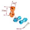 12mm to 17mm Wheel Hex Adapters for 1/10 to 1/8 RC Car Tire Upgrade - 4pcs Set (Sky Blue) view 4