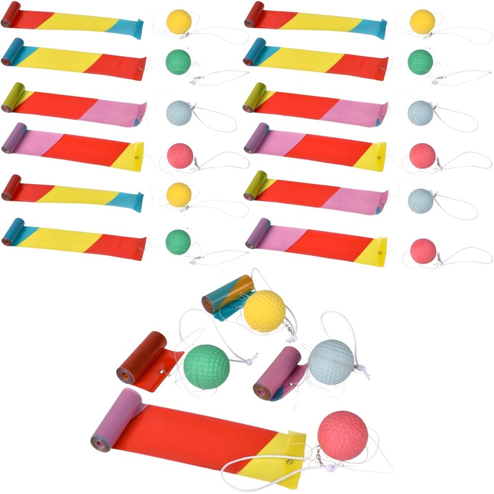 1.5 Inch Comet Ribbon Ball, Pack of 12