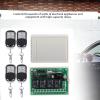 FAUOSWUK Multi Function 4 Way Remote Control Switching, Quad Passive Output with High Receiving Sensitivity up to 100M, for Wireless Relay Receiver Replacement view 2