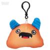 3.5 Inch Monster Plush Clip-On, Assorted Styles - 12 Count view 2